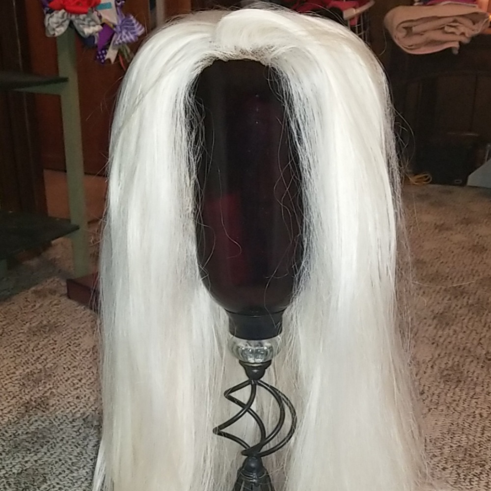 Long blonde lace front WIG